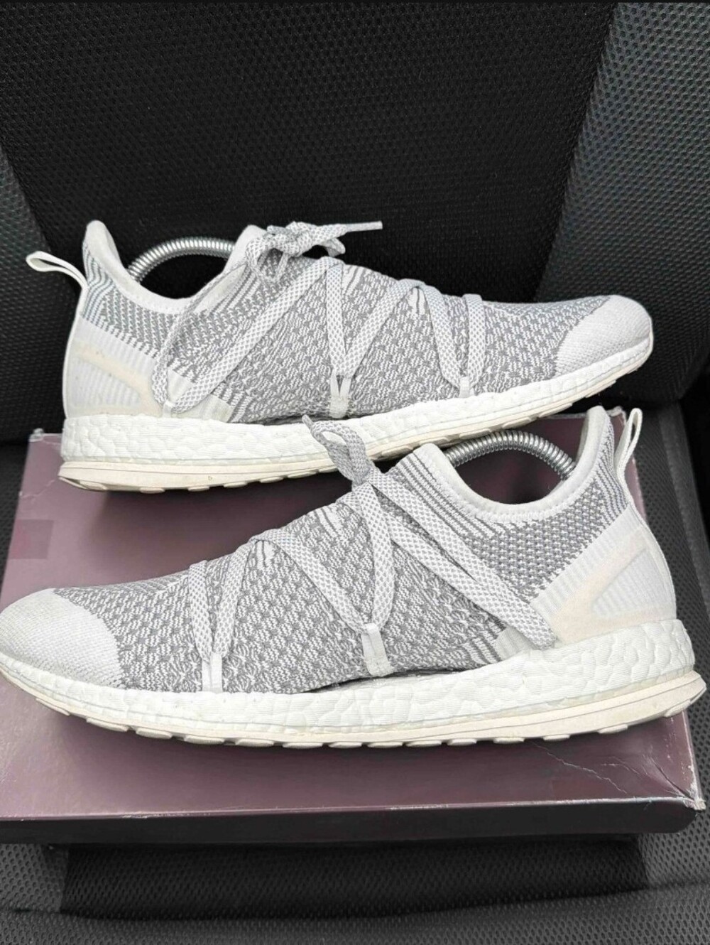 Women's Size 10.5 - Adidas Light Gray Casual Sneakers Stella McCartney